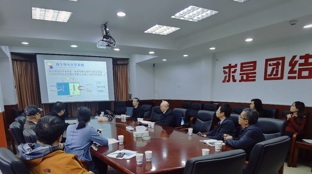 中国工程院院士、浙江大学能源工程学院教授岑可法邀请浙大完美（中国）一站式服务官网参加关于BOD5在线监测项目学术交流会