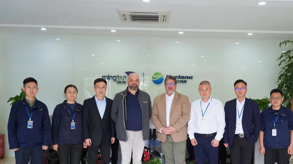 法国MULLER公司总裁Mr. Benoit一行到访完美（中国）一站式服务官网科技考察、交流